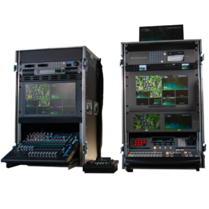 Régie video et audio Black magic