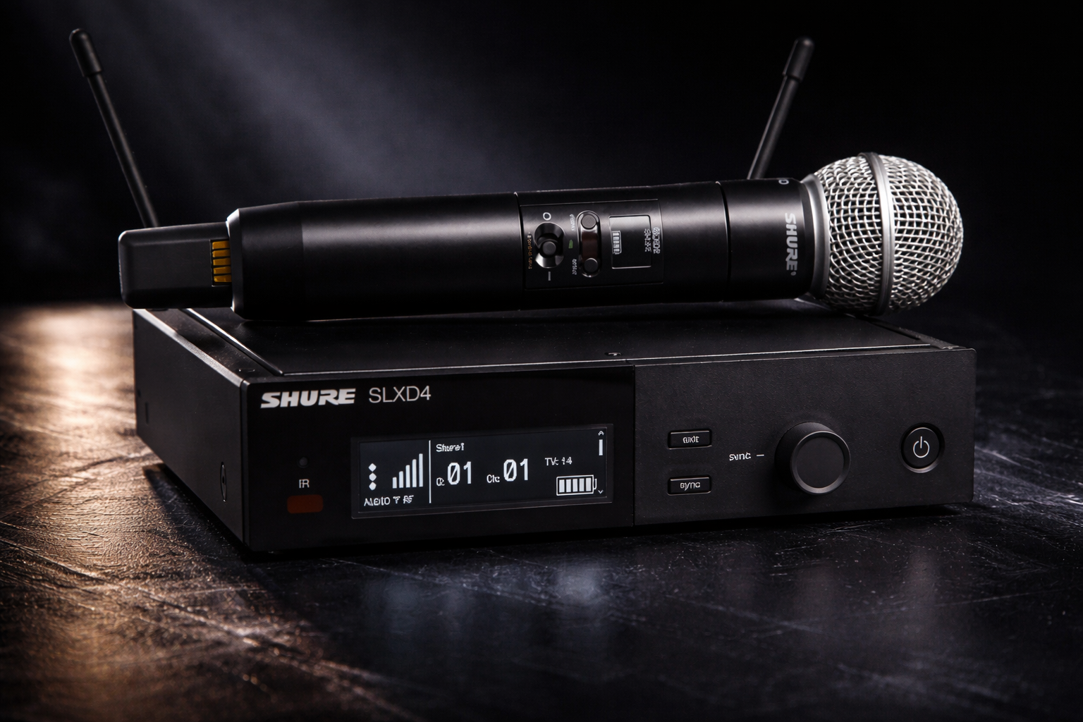 micro main shure hf slx